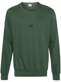 C.P. Company толстовка с логотипом, зеленый