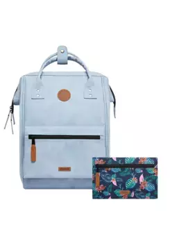 CABAIA рюкзак "Adventurer M Нубук", городской рюкзак со сменными передними карманами, синий