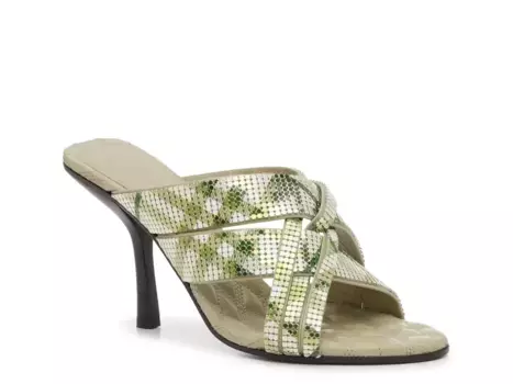 Cabana Сандалии Burberry, Light Green Plaid Print