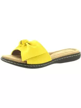 Cabana женские замшевые сандалии без застежек Array, желтый