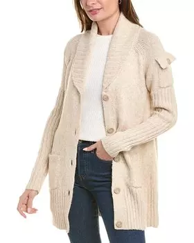 Cabi Устойчивый кардиган, коричневый