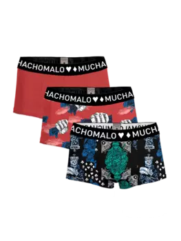 Caleons 3 упаковки мужского качества Parfaite ceinture douce Muchachomalo, мультиколор