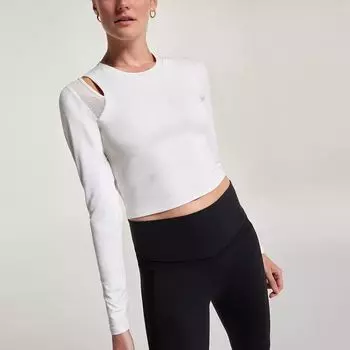 Calia Женская рубашка Essential с длинными рукавами и поддержкой вырезов