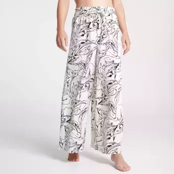 CALIA Женские брюки для плавания с завышенной талией, цвет Floral Strokes Pristine