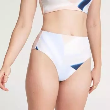 Calia Женские плавки для плавания с завышенной талией