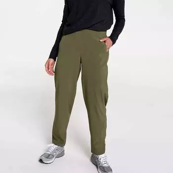 Calia Женские прямые брюки Truelight с высокой посадкой, темно-оливковый