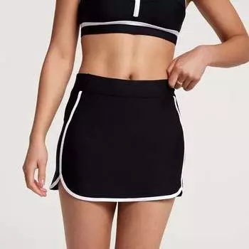 Calia Женские универсальные шорты для плавания со средней посадкой, черный