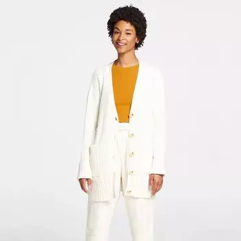 Calia Женский кардиган в рубчик