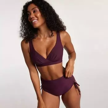 Calia Женский купальник бикини со средней поддержкой и закручивающейся передней частью