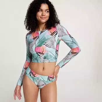 Calia Женский укороченный рашгард для плавания