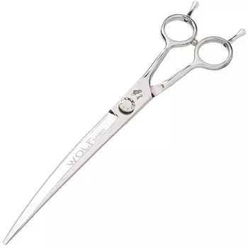 Calissimo, Wolf Правосторонние ножницы для стрижки волос 8,0 Silvio со смещением Парикмахерские стрижки волос для салона Superior Line
