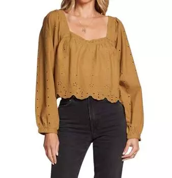 Callen Топ в оливковом цвете Saltwater Luxe