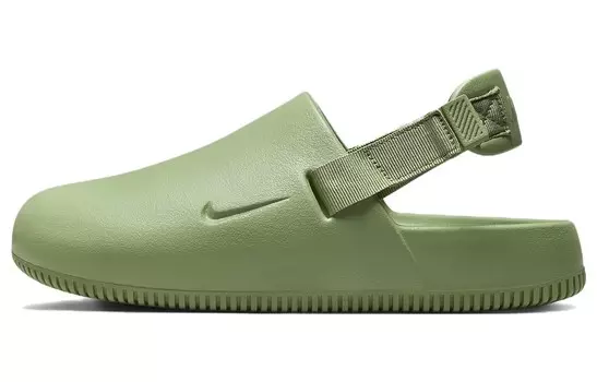 Calm Mule Oil Green мюли женские Nike