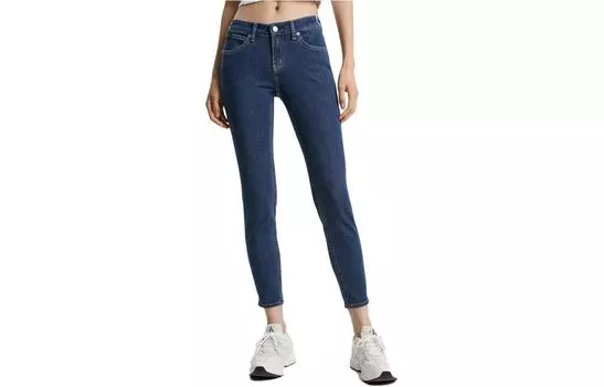 Calvin Klein Джинсы женские синие