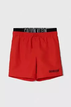 Calvin Klein Jeans Детские шорты для плавания, красный