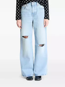 Calvin Klein Jeans джинсы с эффектом потертости, синий