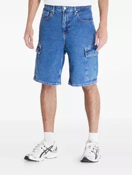Calvin Klein Jeans хлопковые шорты, синий