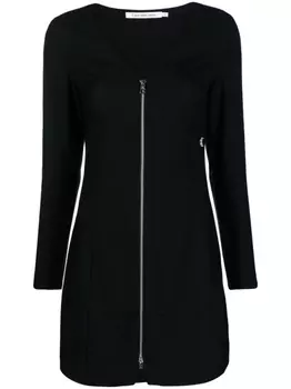 Calvin Klein Jeans платье мини с вышитым логотипом, черный