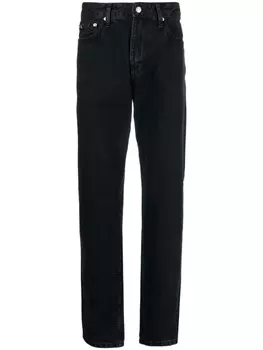 Calvin Klein Jeans прямые джинсы средней посадки, серый