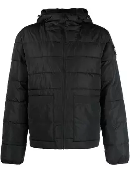Calvin Klein Jeans пуховик с капюшоном, черный