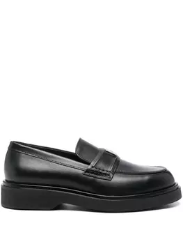 Calvin Klein кожаные лоферы, черный