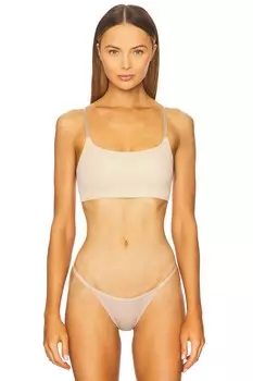 Calvin Klein легко утепленный ретро-бралет Calvin Klein Underwear, bare