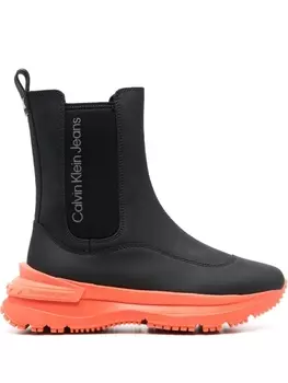 Calvin Klein массивные ботинки Chunky Runner, черный