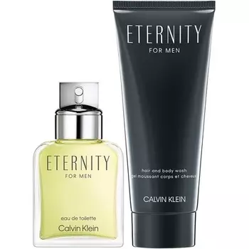 Calvin Klein Men's Eternity Giftset with Eau De Toilette 50ml and Shower Gel 100ml