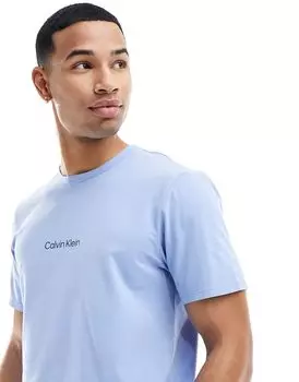 Calvin Klein — Modern Structure — Синяя футболка Home