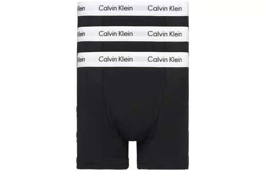 Calvin Klein Мужские шорты-боксеры, В упаковке 3 штуки (черно-белые).