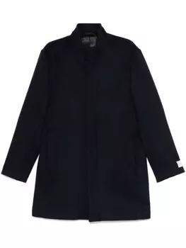 Calvin Klein однобортное пальто, черный