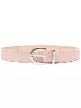 Calvin Klein ремень с пряжкой, розовый