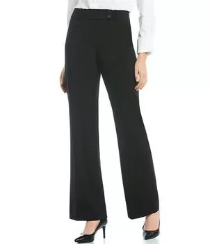 Calvin Klein Широкие брюки прямого кроя с объемными бедрами, черный