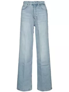 Calvin Klein широкие джинсы, синий