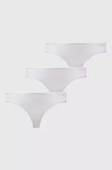 Calvin Klein Underwear, 3 пары нижнего белья, белый