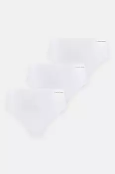 Calvin Klein Underwear, 3 пары нижнего белья, белый
