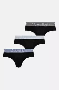 Calvin Klein Underwear, 3 пары нижнего белья, черный