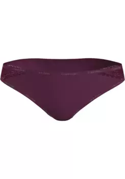 Calvin Klein Underwear Бразильские трусы "БРАЗИЛЬСКИЕ", с кружевной вставкой, цвет Purple Potion