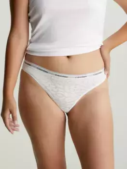 Calvin Klein Underwear Бразильские трусы "BRAZILLIAN", с логотипом на поясе, белый
