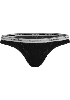 Calvin Klein Underwear Бразильские трусы "BRAZILLIAN", с логотипом на поясе, черный