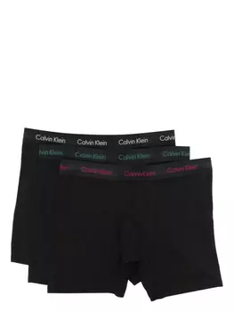 Calvin Klein Underwear комплект из трех боксеров с логотипом, черный