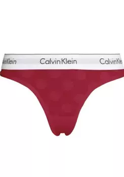 Calvin Klein Underwear Трусики "THONG" с эластичным поясом, цвет Rouge
