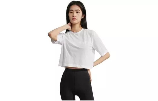 Calvin Klein Женская футболка, цвет 110 - Moonlight white