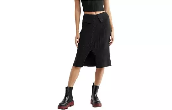 Calvin Klein Женская повседневная длинная юбка, цвет Black