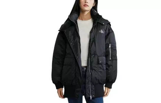Calvin Klein Женская стеганая куртка, цвет BEH