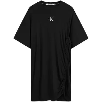 Calvin Klein Женское платье с шортами и рукавами, цвет Ck Black