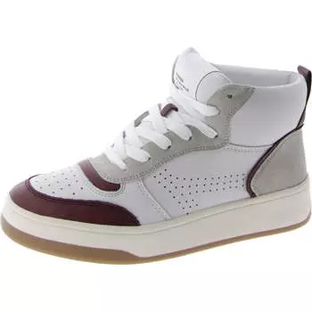 Calypso женские смешанные высокие повседневные и модные кроссовки Steve Madden, цвет burgundy