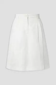 Camden шорты из твила из лиоцелла и хлопка NILI LOTAN, белый