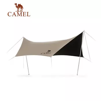 Camel Honghu палатка с навесом, переносная затемняющая виниловая пленка 133BA6B045, зыбучий песок, золото