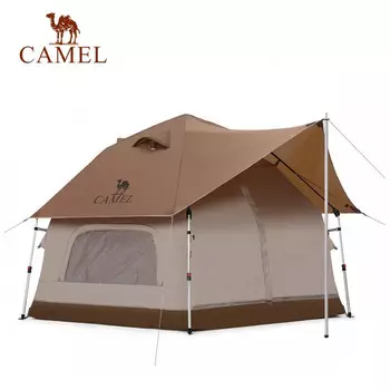 Camel открытый кемпинг грибной дом палатка портативная складная утолщенная автоматическая палатка 1142253030 свет мокко